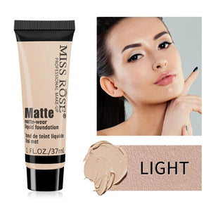 Miss Rose Matte Foundation – Long Lasting Full Coverage Liquid Foundation
