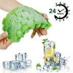 Silicone Ice Cube Tray with LED Effect – Flexible Ice Mold for Drinks | Reusable Ice Cube Maker