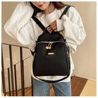 Ladies Croos Body Bag Black and Printed