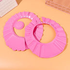 Pack of 2 Kids Shower Cap – Adjustable Baby Bath Shampoo Shield Hat