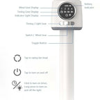 Air Circulation Fan (Jumbo) – Powerful Stand Fan | 360° Cooling Airflow for Home & Office