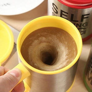 Self Stirring Coffee Mug – Automatic Mixing Cup | Electric Coffee, Tea & Milk Mug