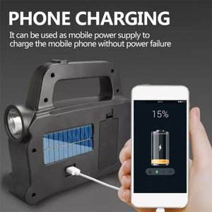 Hurry Bolt Rechargeable LED Light 20W – Portable Emergency Lamp with Torch & Hand