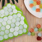 Silicone Ice Cube Tray with LED Effect – Flexible Ice Mold for Drinks | Reusable Ice Cube Maker