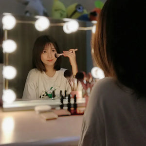 LED Vanity Mirror Light – 3 Color Modes Makeup Light (USB, Hollywood Style Lighting)