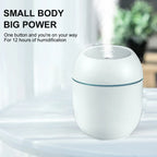 USB Humidifier Air Freshener – Quiet Mist Diffuser with LED Lights | Portable Room Moisturizer