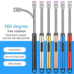 USB Electric Arc Lighter – Rechargeable Windproof Plasma Lighter