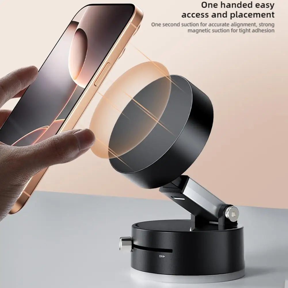 Magnetic Car Mobile Holder – 360° Adjustable Dashboard Phone Stand