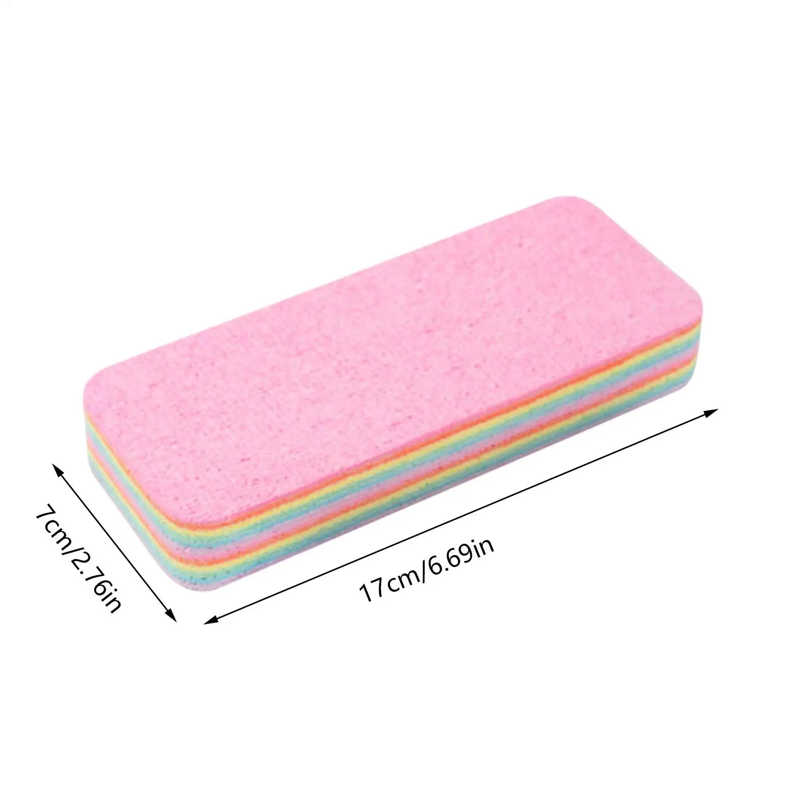 Pack of 2 Rainbow Microfiber Reusable Dishcloth – Multi-Purpose Kitchen Cleaning Cloth