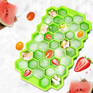 Silicone Ice Cube Tray with LED Effect – Flexible Ice Mold for Drinks | Reusable Ice Cube Maker