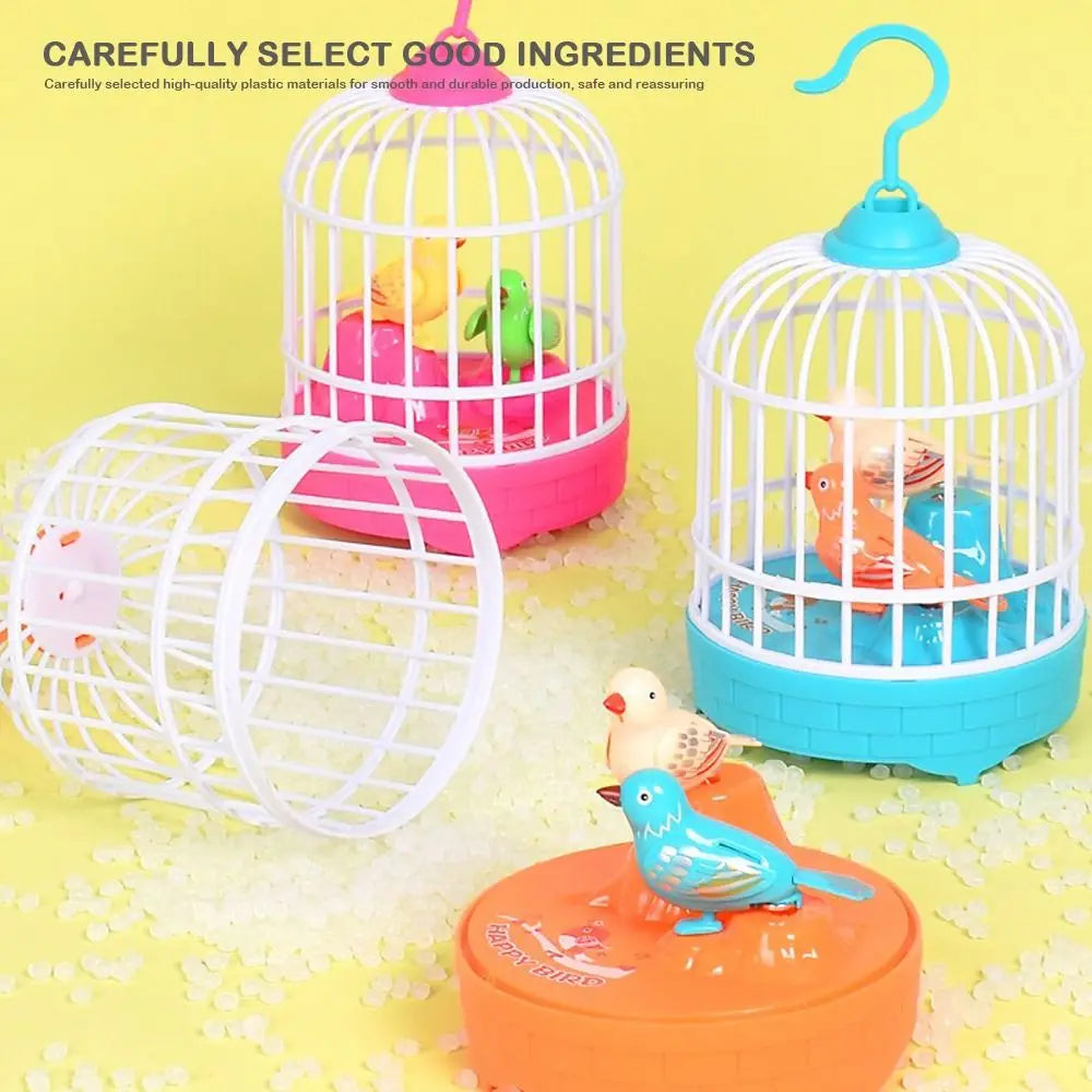 Bird Cage Toy for Kids – Musical Light-Up Bird Cage with Sound & Motion