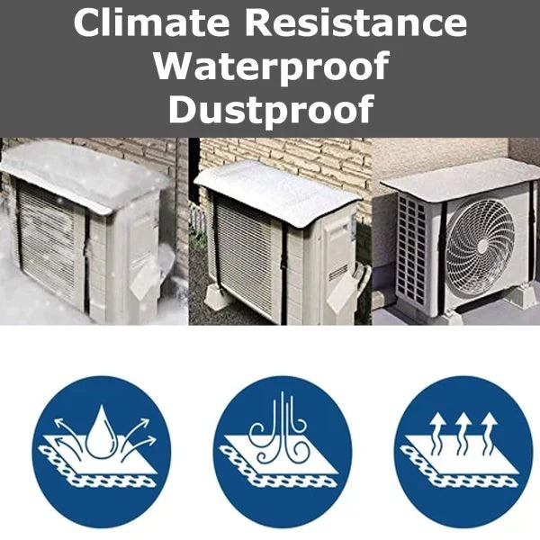 AC Outdoor Unit Sun Shade Cover – Protect Your Condenser from Heat & Dust