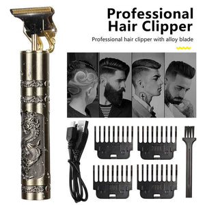 T9 Hair Cutting Machine Hair Clippers Rechargeable Beard Shaver for Men