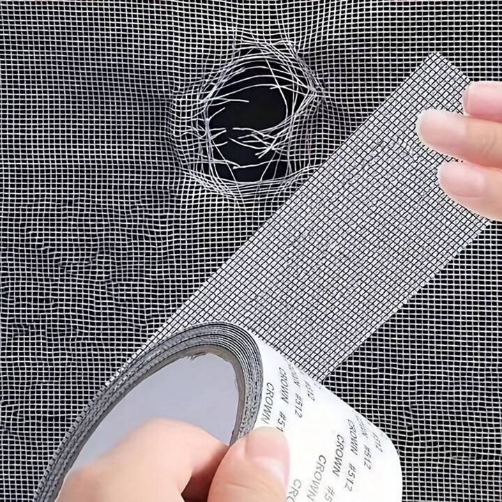Strong Self Adhesive Window Net Screen Repair Patch Tape For Covering Up Holes Tears Anti Insect Mosquito Mesh