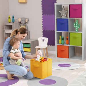 Versatile Foldable Fabric Storage Cube Box