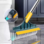 2 in 1 Cleaning Brush Floor Scrub Broom Wiper Scraper