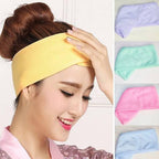 Soft Elastic Facial Hair Headband (1Pc)