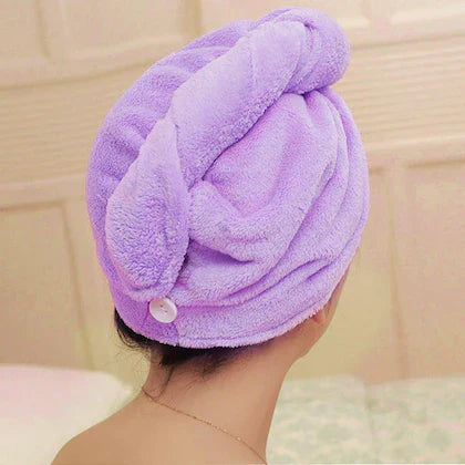 Quick-Dry Hair Drying Head Towel Wrap