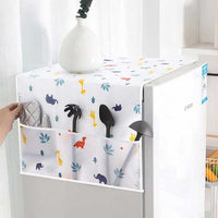 Fridge Cover Organizer with Side Pockets