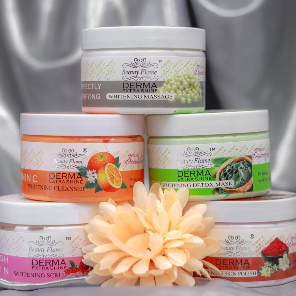 Derma Extra Shine Brightening Facial Kit | Complete Glow Treatment