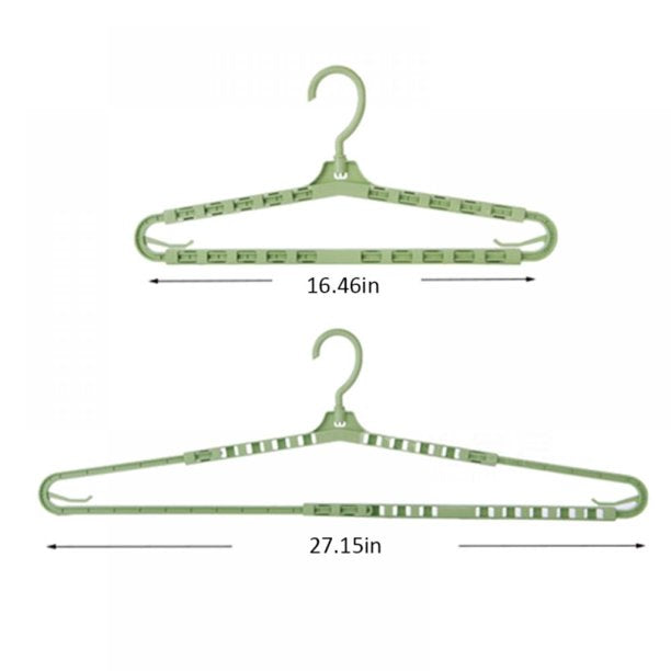 Buy 1 Get 4 Free Hanger Fleixible Retractable Closet Organizer and Drying Rack 5 Pcs Rs 999