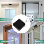 Portable Automatic Stainless Steel Door Closer Multifunctional Punch-Free Sensor Door Closer with Drawstring