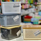 Deluxe Storage Basket With Lid