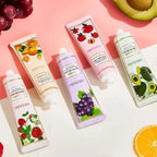 Pack Of 5 Meidian Fruit Extract Moisturizing Perfumed Hand Cream Set