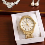 Luxe Chrono Gold Watch Timeless Luxury