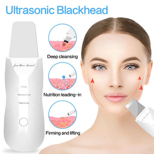 Face Skin Scrubber Moisturizer Pore Facial Cleanser Beauty Device For Women