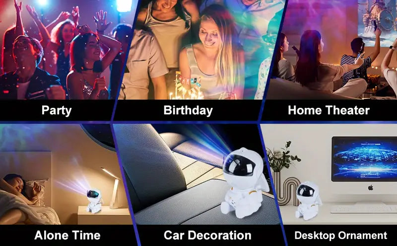 Imported Astronaut Galaxy Projector Light Trending Modern and Stylish