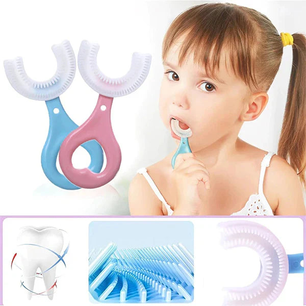 Baby Combo Pack Food Grade Quality Fruit Pacifier, Feeder Spoon, U Shape Toothbrush For Kids