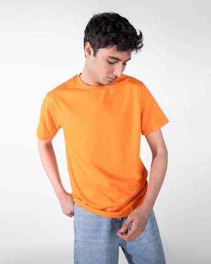 Orange Basic T-Shirt