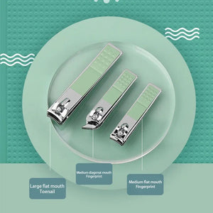 Stainless Steel Professional Manicure Pedicure Grooming Nail Clipper Kit Set For Women (16 Pcs)