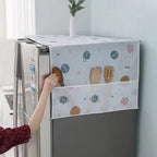 Fridge Cover Organizer with Side Pockets