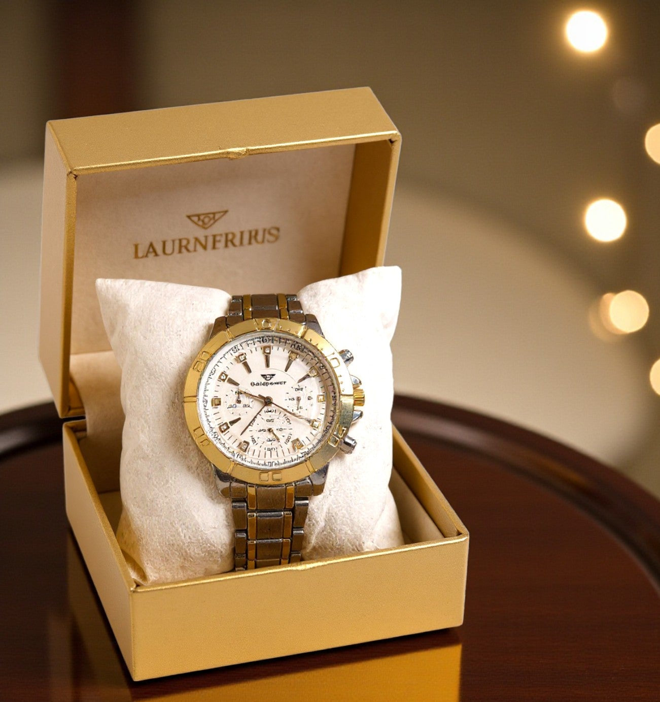 GoldPower Silver Valor Watch – Men’s Edition