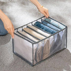 Pants Organizer 7 Grids Storage Box (1Pc)