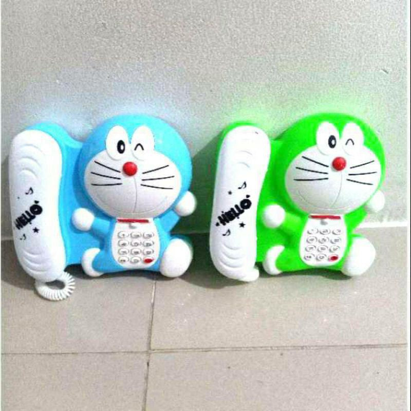 Mini Doraemon Learning Telephone Musical Toy For Kids