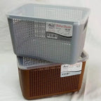 Deluxe Storage Basket With Lid