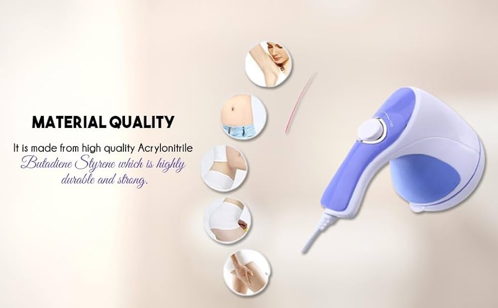 Electric Relax and Spin Tone Handheld Full Body Massager For Men and Women Use