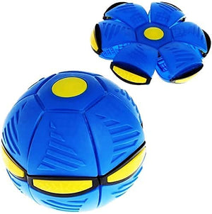 Flying Saucer Magic Deformation Ball with LED Light Flying Toy for Kids