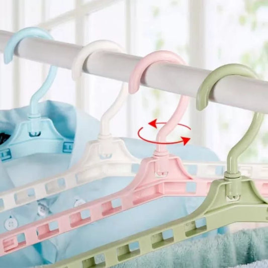 Buy 1 Get 4 Free Hanger Fleixible Retractable Closet Organizer and Drying Rack 5 Pcs Rs 999