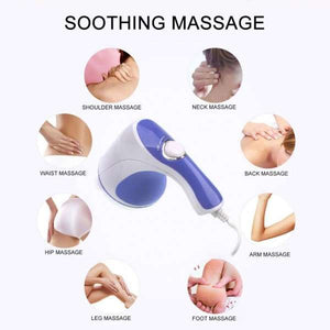 Electric Relax and Spin Tone Handheld Full Body Massager For Men and Women Use