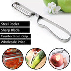 Stainless Steel Knife Fruit Vegetables Peeler (1Pcs)