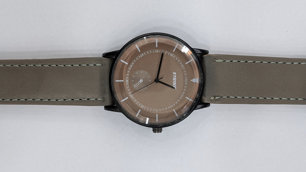 GearLine Dual Strap Deep Brown & Gray Men Watch