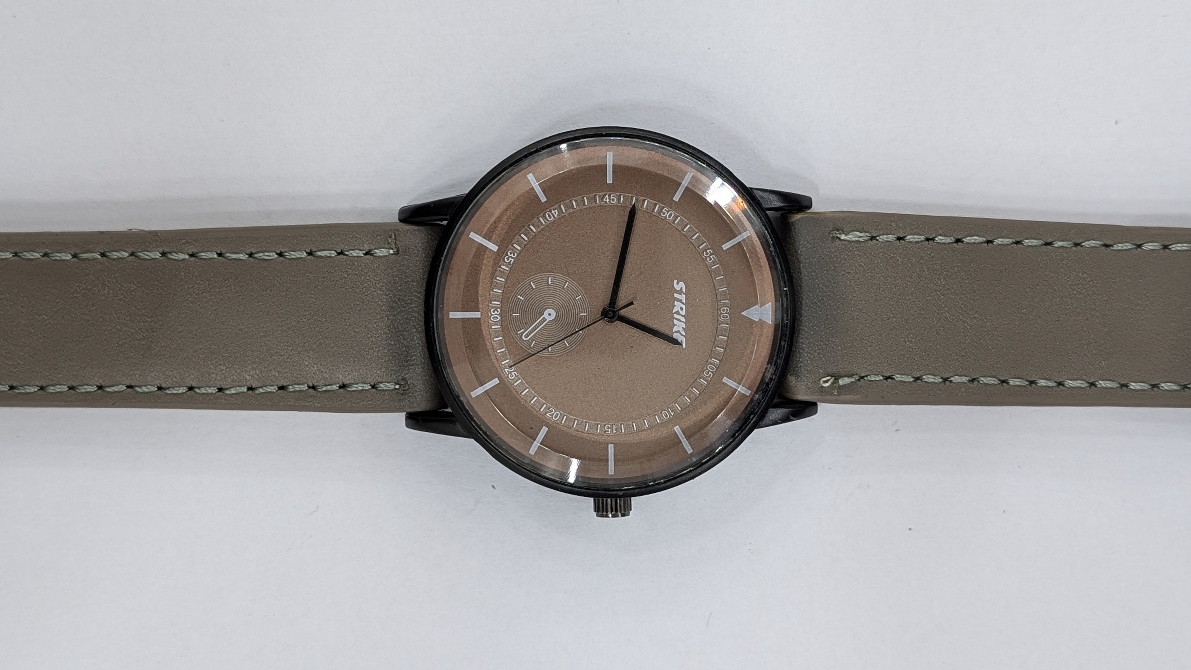 GearLine Dual Strap Deep Brown & Gray Men Watch