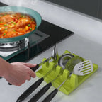 Multi-Use Kitchen Utensil & Pot Lid Holder