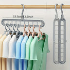 9 Hole Multifunctional Folding Hanger