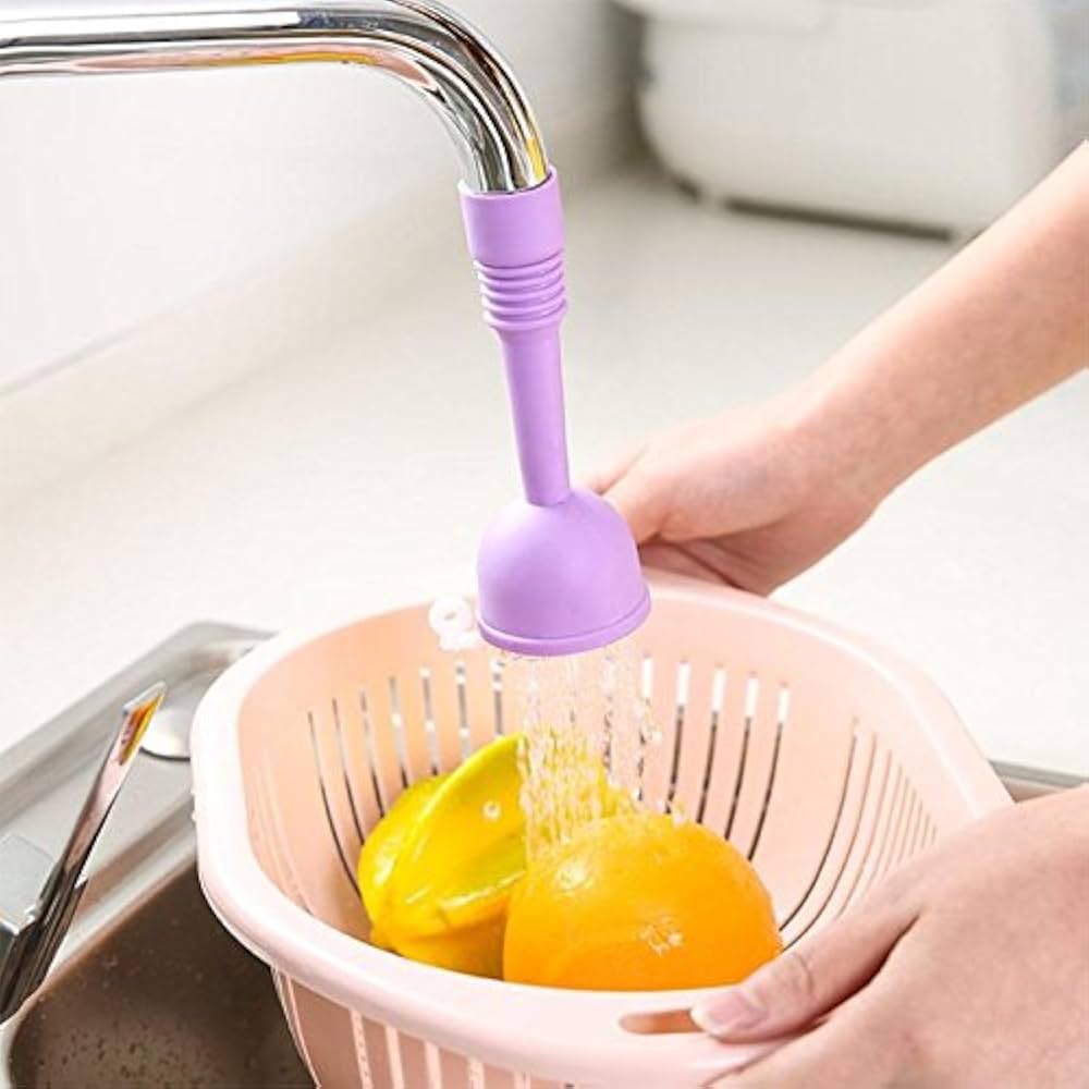 Flexible Silicone Kitchen Faucet Extension