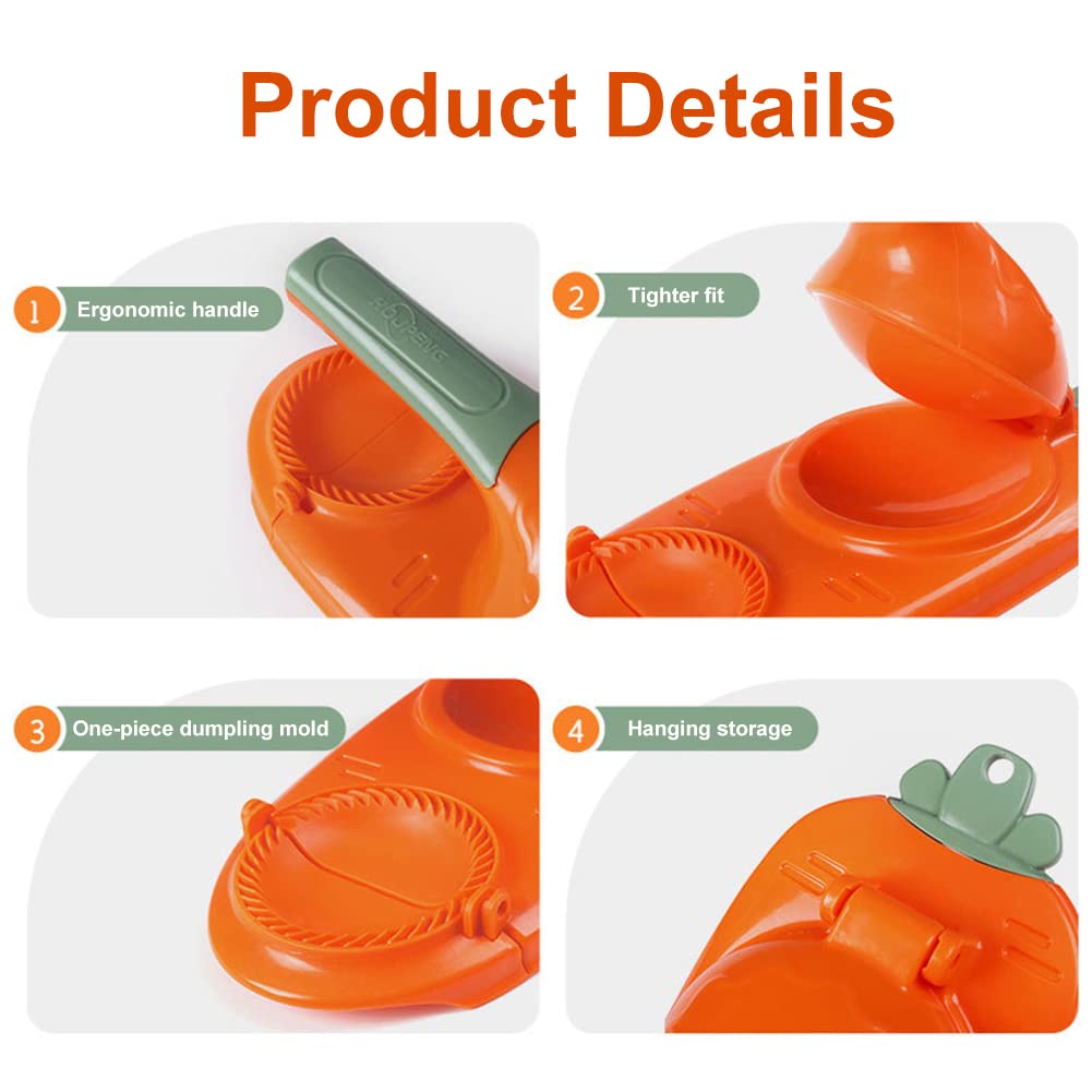 Portable 2 in 1 Samosa and Dumpling Maker for Kids Adult Use